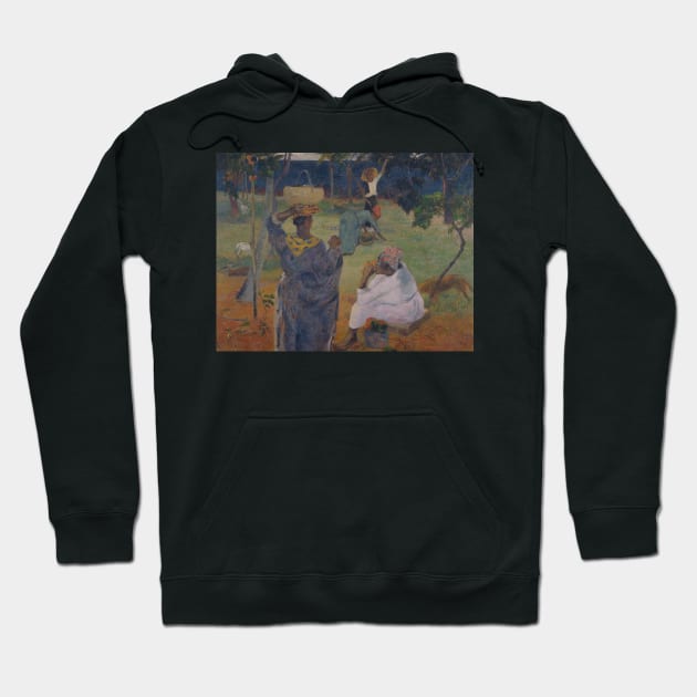 Among the mangoes at Martinique by Paul Gauguin Hoodie by Classic Art Stall